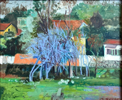 Nihat Akyunak imzalı tablo — Yağlı Boya, 30×40 cm, 14.000 TL müzayede satışı