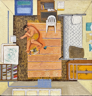 Ömer Faruk Erdoğan imzalı tablo — Yağlı Boya, 40×40 cm, 37.000 TL müzayede satışı