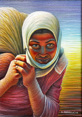 Süleyman Karakul imzalı tablo — Yağlı Boya, 40×30 cm, 30.569 TL müzayede satışı