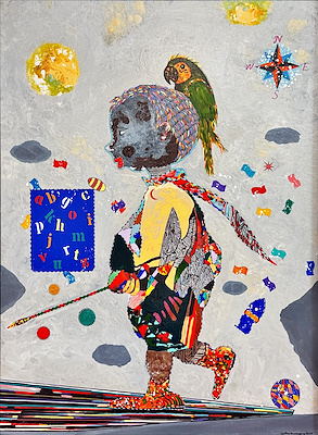 İzzet Arda Onursan imzalı tablo — Akrilik Boya, 90×70 cm, 58.787 TL müzayede satışı