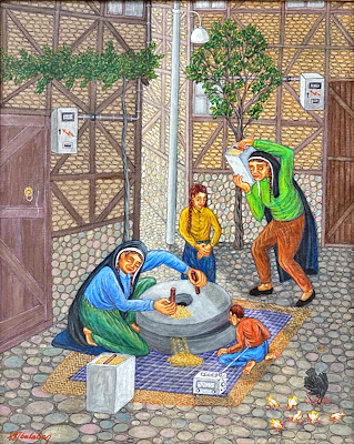 Hasan imzalı tablo — Yağlı Boya, 55×45 cm, 51.732 TL müzayede satışı