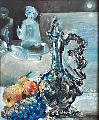 Şadan Bezeyiş imzalı tablo — Yağlı Boya, 45×40 cm, 127.892 TL müzayede satışı