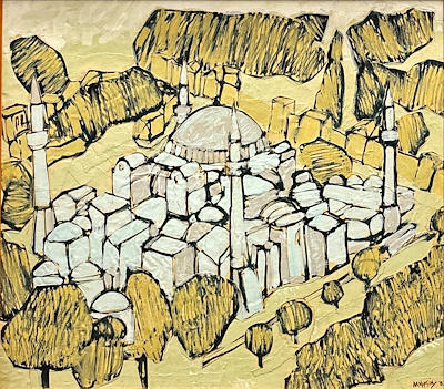 Muhsin Kut imzalı tablo — Yağlı Boya, 45×50 cm, 350.845 TL müzayede satışı