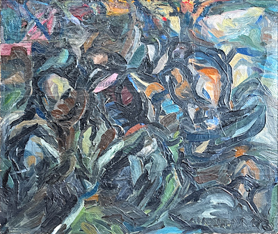 Erdal Alantar imzalı tablo — Yağlı Boya, 55×65 cm, 315.044 TL müzayede satışı