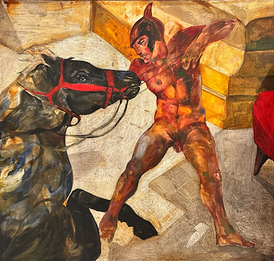 Mustafa Horasan imzalı tablo — Yağlı Boya, 85×95 cm, 315.044 TL müzayede satışı