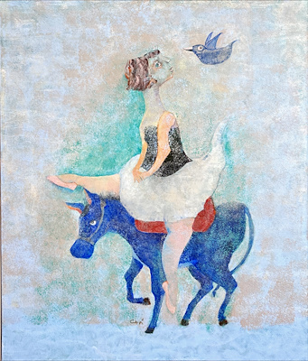 Can Göknil imzalı tablo — Yağlı Boya, 80×70 cm, 312.658 TL müzayede satışı