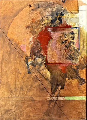Albert Bitran imzalı tablo — Karışık Teknik, 65×50 cm, 386.645 TL müzayede satışı