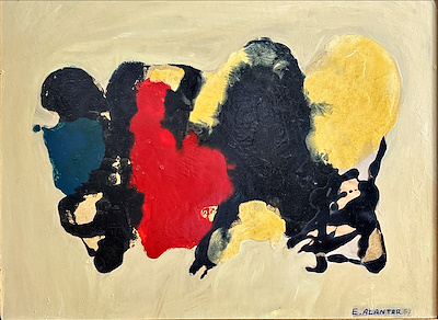 Erdal Alantar imzalı tablo — Yağlı Boya, 61×45 cm, 98.486 TL müzayede satışı