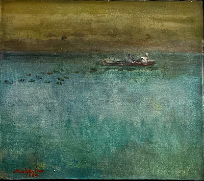 Avni Arbaş imzalı tablo — Yağlı Boya, 37×45 cm, 216.669 TL müzayede satışı