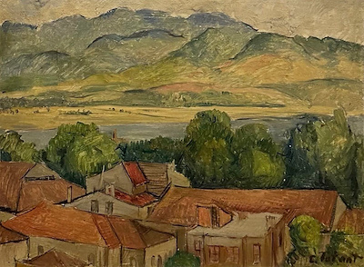 Celal Tutant imzalı tablo — Yağlı Boya, 31×42 cm, 49.243 TL müzayede satışı