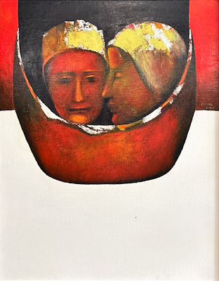 Ömer Kaleşi imzalı tablo — Yağlı Boya, 81×65 cm, 590.915 TL müzayede satışı
