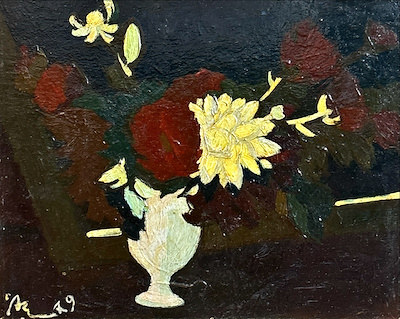 Abidin Elderoğlu imzalı tablo — Yağlı Boya, 32×40 cm, 246.214 TL müzayede satışı