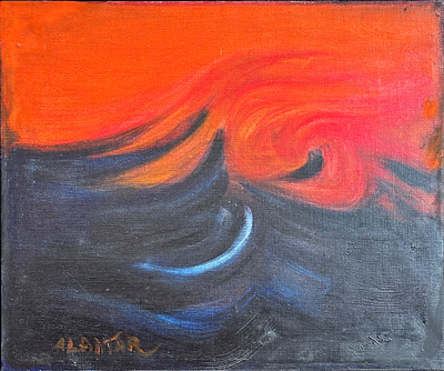 Erdal Alantar imzalı tablo — Yağlı Boya, 46×38 cm, 147.729 TL müzayede satışı