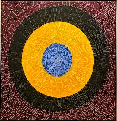 Salih Salnur imzalı tablo — Yağlı Boya, 150×150 cm, 2.000 TL müzayede satışı
