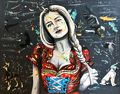 Hakan Ada imzalı tablo — Akrilik Boya, 100×120 cm, 5.000 TL müzayede satışı