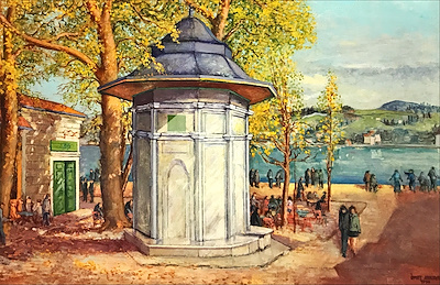 İsmet Arkayın imzalı tablo — Yağlı Boya, 53×80 cm, 1.600 TL müzayede satışı