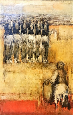 Nüzhet Kutluğ imzalı tablo — Yağlı Boya, 67×48 cm, 2.400 TL müzayede satışı