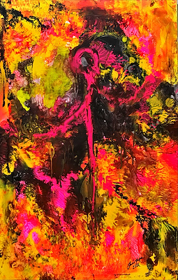 Fevzi Tepe imzalı tablo — Yağlı Boya, 100×70 cm, 4.000 TL müzayede satışı