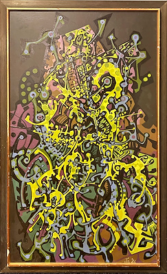 Jobi Bicos imzalı tablo — Yağlı Boya, 100×60 cm, 6.000 TL müzayede satışı