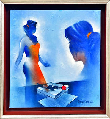 Sezai Kara imzalı tablo — Yağlı Boya, 30×30 cm, 2.500 TL müzayede satışı
