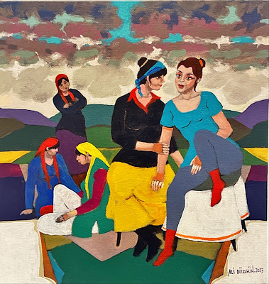 Ali Düzgün imzalı tablo — Yağlı Boya, 30×30 cm, 6.000 TL müzayede satışı