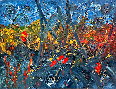 Şeli Kohen imzalı tablo — Yağlı Boya, 75×100 cm, 10.000 TL müzayede satışı