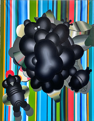 Şükrü Karakuş imzalı tablo — Akrilik Boya, 100×80 cm, 29.000 TL müzayede satışı