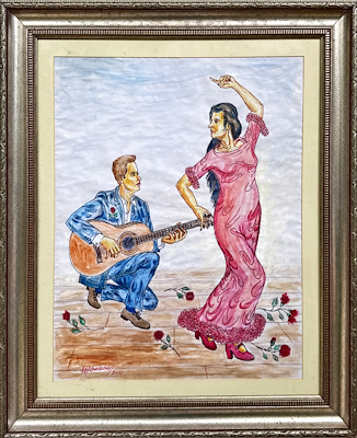 Hasan Nazım Balaban imzalı tablo — Akrilik Boya, 70×50 cm, 20.000 TL müzayede satışı