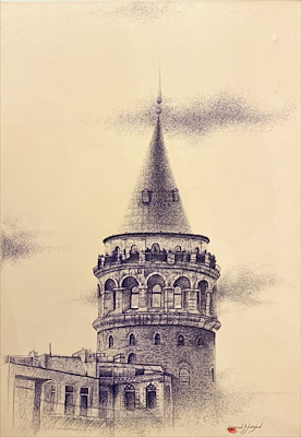Saeed Aghanejad imzalı tablo — Yağlı Boya, 100×70 cm, 7.000 TL müzayede satışı