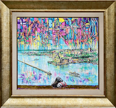 Rıza Kuruüzümcü imzalı tablo — Yağlı Boya, 60×50 cm, 31.000 TL müzayede satışı
