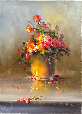 İlhan Kılınç imzalı tablo — Yağlı Boya, 40×30 cm, 3.500 TL müzayede satışı