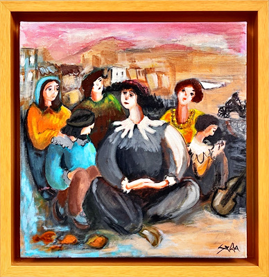 Selda Soku imzalı tablo — Yağlı Boya, 30×30 cm, 6.000 TL müzayede satışı