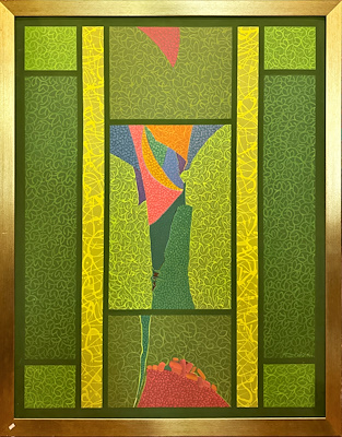 Nedret Yaşar imzalı tablo — Yağlı Boya, 160×130 cm, 39.000 TL müzayede satışı