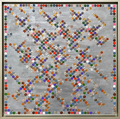 İpek Feyhan imzalı tablo — Akrilik Boya, 80×80 cm, 11.000 TL müzayede satışı