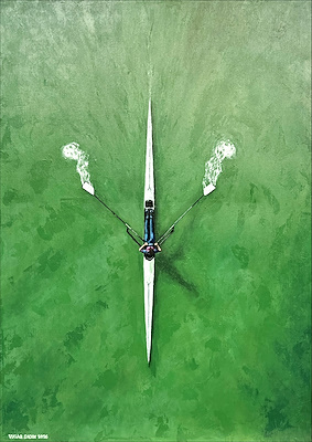 Vugar imzalı tablo — Yağlı Boya, 100×70 cm, 6.500 TL müzayede satışı