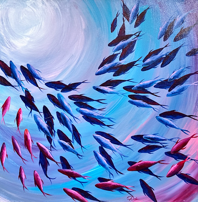 Aslı Aşkar imzalı tablo — Yağlı Boya, 60×60 cm, 8.000 TL müzayede satışı