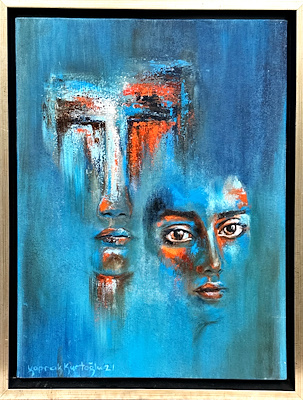 Yaprak Kurtoğlu imzalı tablo — Yağlı Boya, 50×40 cm, 10.000 TL müzayede satışı