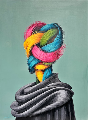 Şükrü Aslan imzalı tablo — Yağlı Boya, 100×80 cm, 77.500 TL müzayede satışı