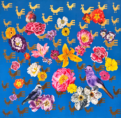 Sevtap Yılmaz imzalı tablo — Yağlı Boya, 150×160 cm, 8.000 TL müzayede satışı