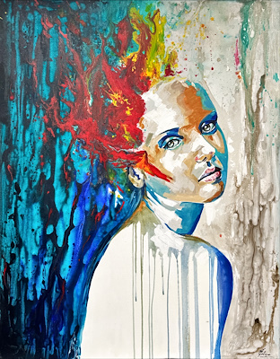 Shima imzalı tablo — Yağlı Boya, 100×80 cm, 2.750 TL müzayede satışı