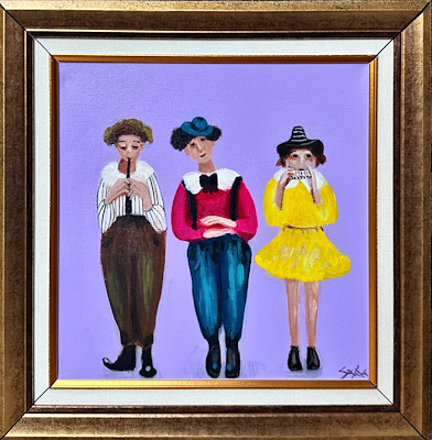Selda Soku imzalı tablo — Yağlı Boya, 30×30 cm, 11.000 TL müzayede satışı