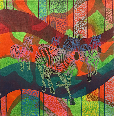 Hakan imzalı tablo — Akrilik Boya, 50×50 cm, 4.500 TL müzayede satışı