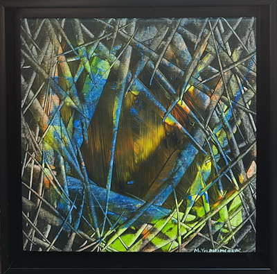 Murat Yıldırımçakar imzalı tablo — Akrilik Boya, 30×30 cm, 4.000 TL müzayede satışı