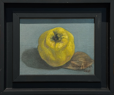 Türkmen Alkan imzalı tablo — Yağlı Boya, 15×20 cm, 3.500 TL müzayede satışı