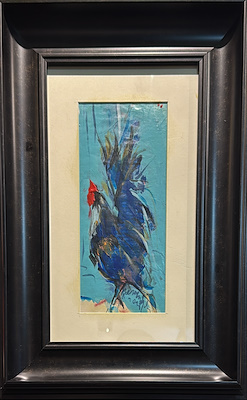 Necati Seydi Ferahoğlu imzalı tablo — Yağlı Boya, 13×28 cm, 4.000 TL müzayede satışı