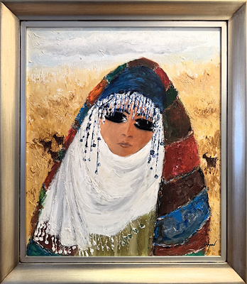 Fikret Otyam imzalı tablo — 70×50 cm, 947.346 TL müzayede satışı