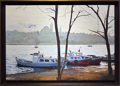 Mustafa Sekban imzalı tablo — Yağlı Boya, 70×100 cm, 239.776 TL müzayede satışı