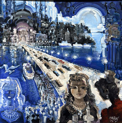 Şadan Bezeyiş imzalı tablo — Yağlı Boya, 65×65 cm, 719.329 TL müzayede satışı