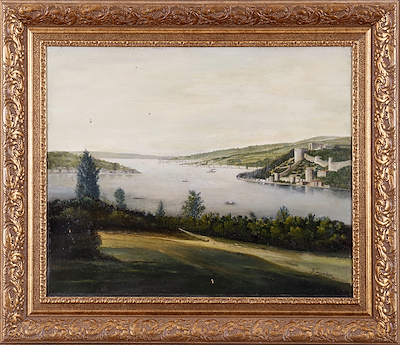 Garabet Yazmacıyan imzalı tablo — Yağlı Boya, 61×50 cm, 30.000 TL müzayede satışı