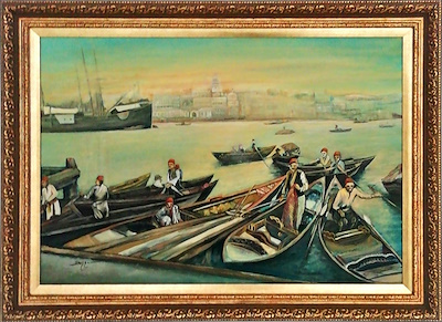 Bengi Türkoğlu imzalı tablo — Yağlı Boya, 70×50 cm, 5.000 TL müzayede satışı
